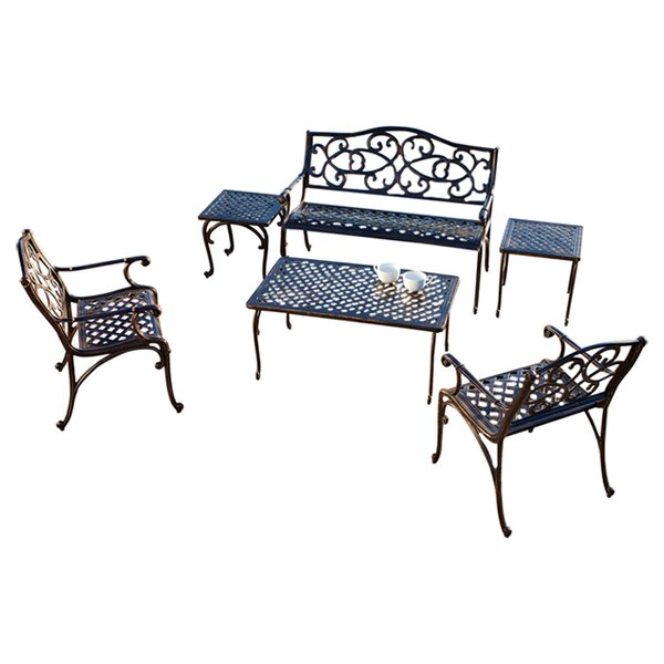 Patio furniture metal online set